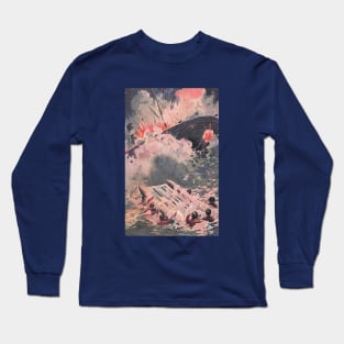 The Sinking of The Merrimac Long Sleeve T-Shirt